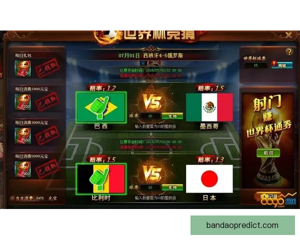 世界杯竞猜高赔率平台安全稳定玩法指南热门赛事数据深度解析全面